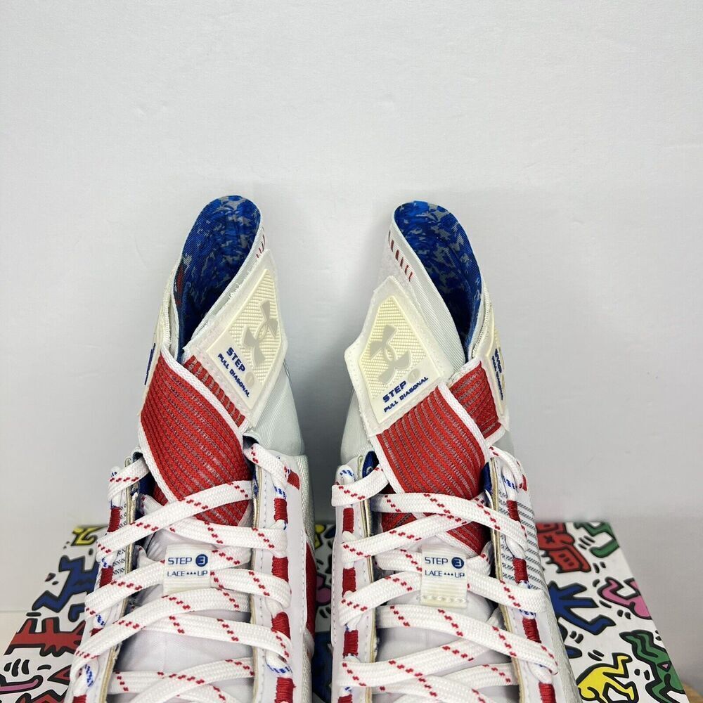 Under Armour Men's Highlight MC Texas LE Football Cleats 3025854 100 Size 9 USA - Picture 4 of 10